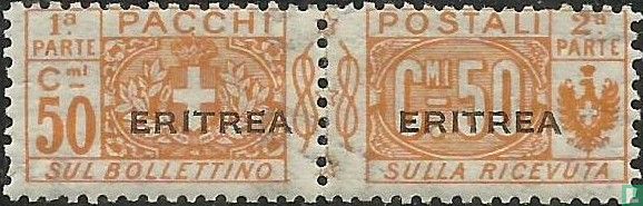 Pakketpost (brede opdruk)