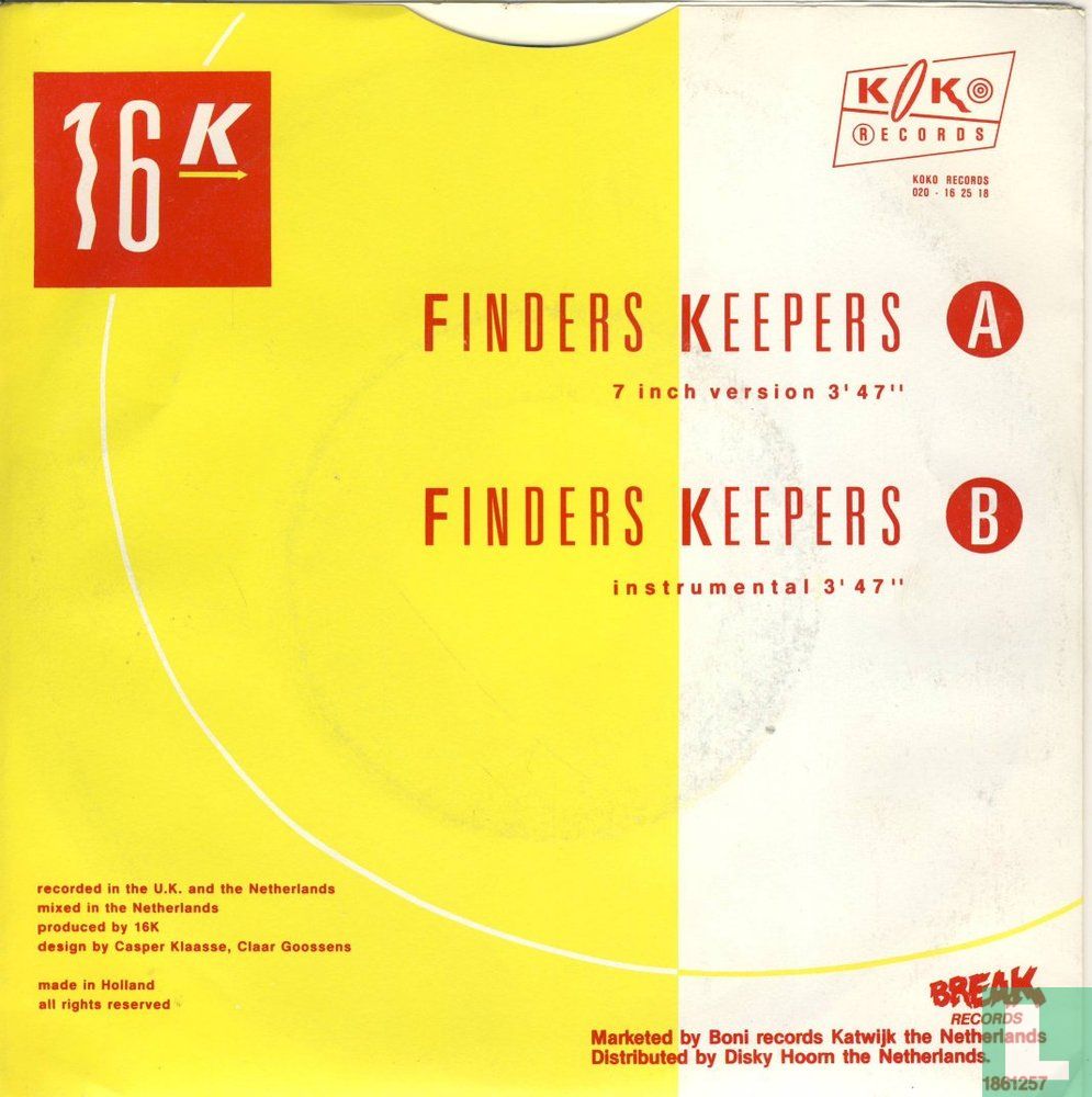 Finders keepers