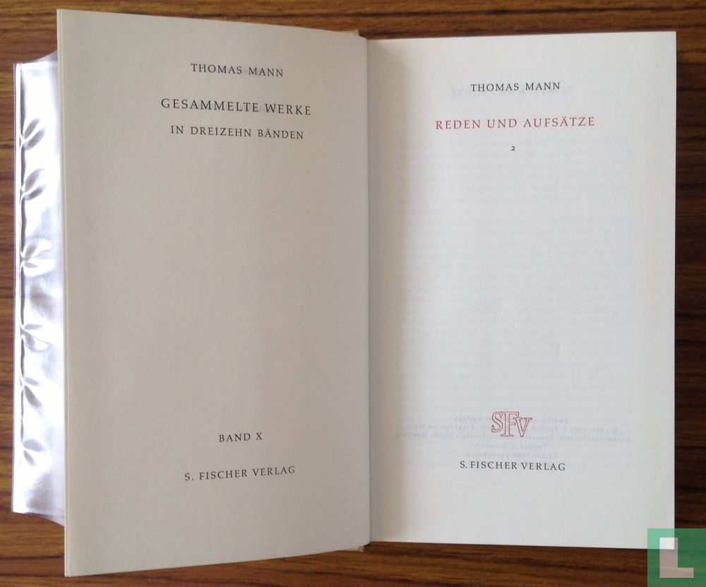Gesammelte werke X