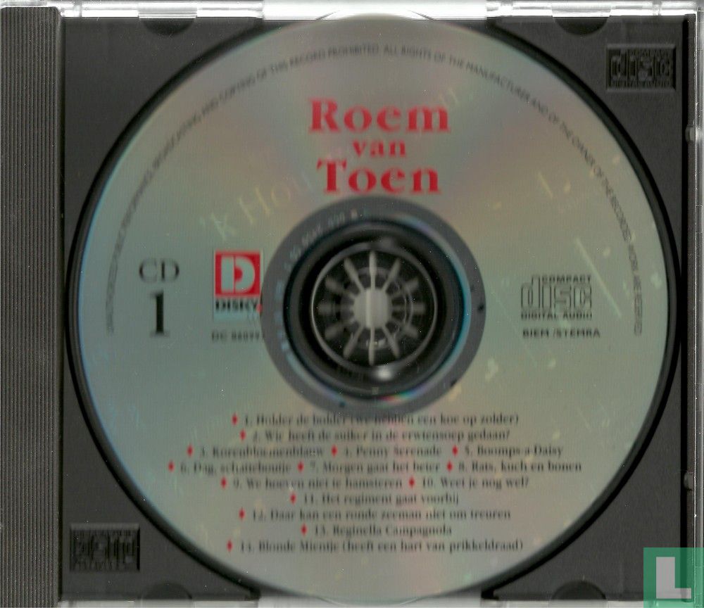 Roem van toen 1