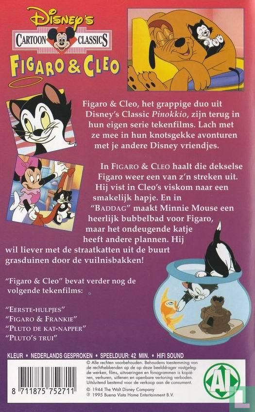 Figaro & Cleo VHS (1995) - VHS video tape - LastDodo