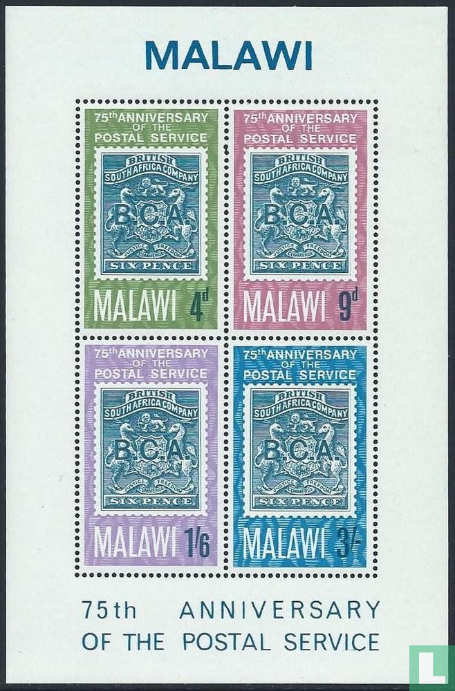 75 jaar postdiensten