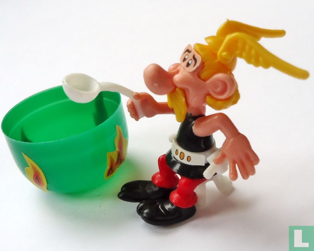 Astérix avec chaudière