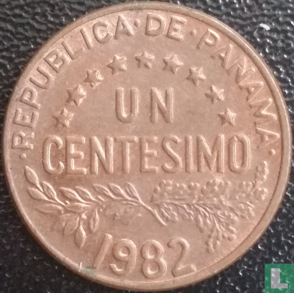 Panama 1 Centésimo 1982 (Typ 1)