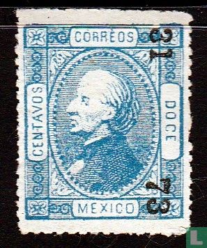 Miguel Hidalgo (surcharge)