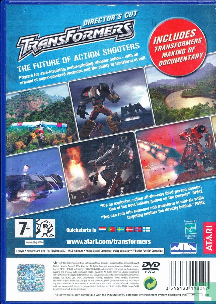 Transformers Director's Cut