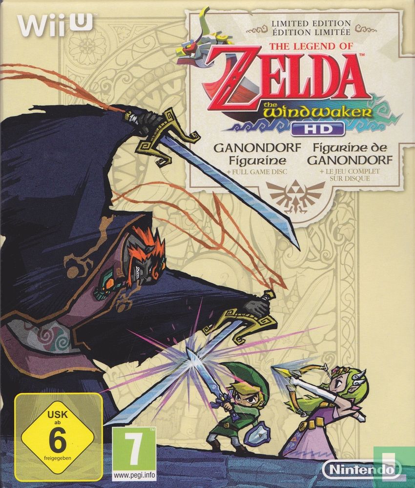 The Legend of Zelda the Wind Waker HD nintendo Wii U 2013 