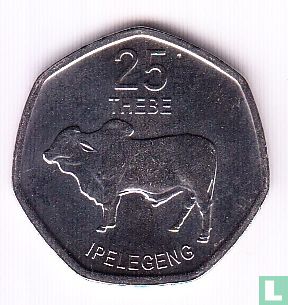 Botswana 25 thebe 2013