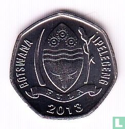 Botswana 5 thebe 2013
