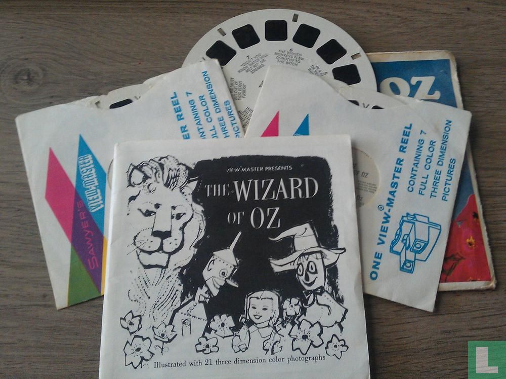 4895481 Wizard of Oz 1957 View-master discs (1957) - Sawyer's Inc. - LastDodo