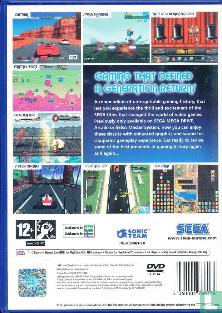 SEGA Classic Collection