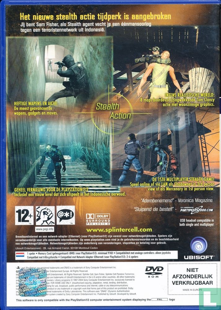 Tom Clancy's Splinter Cell Pandora Tomorrow