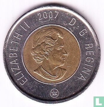 Canada 2 dollars 2007