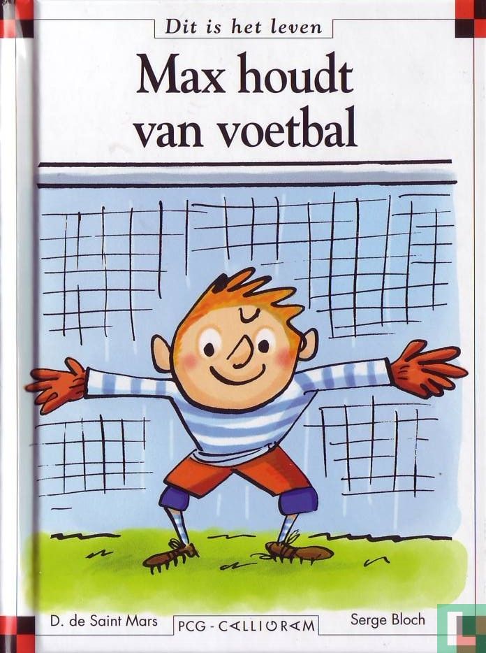 Max houdt van voetbal