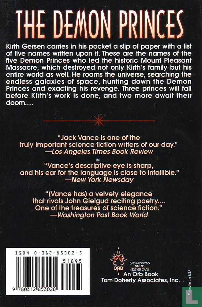 The Demon Princes 1