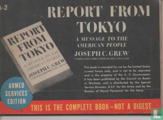 Report from Tokyo	