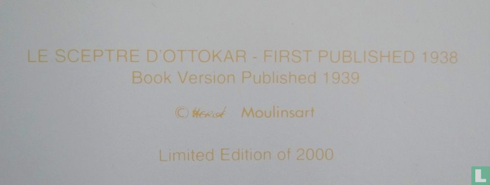 Le sceptre d'Ottokar