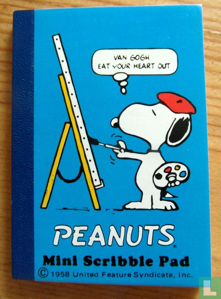 Peanuts Mini Scribble Pad