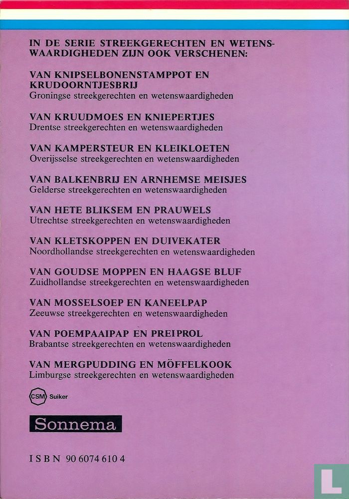 Van sipelsop en snorrepot