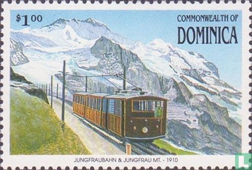 Trains à crémaillère suisses   