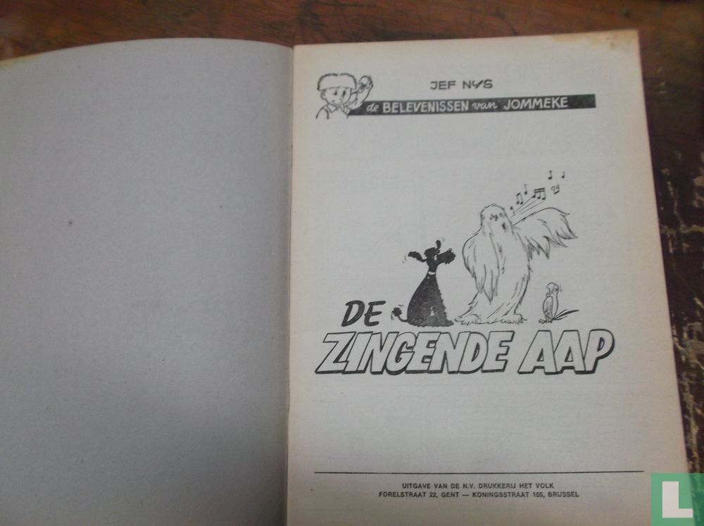 De zingende aap 2 (1978) - Jommeke - LastDodo