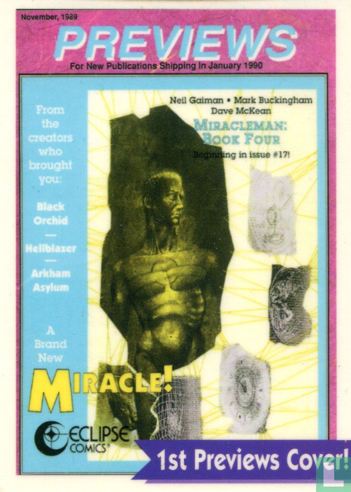 Previews vol 1 #125: Eclipse's Miracleman #17