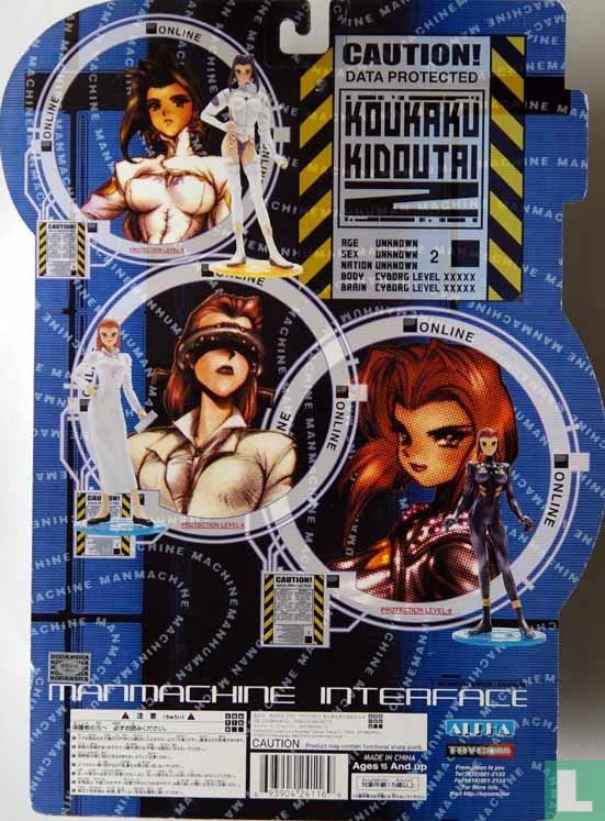 Man/Machine Interface Fire Wall Motoko Action Figure
