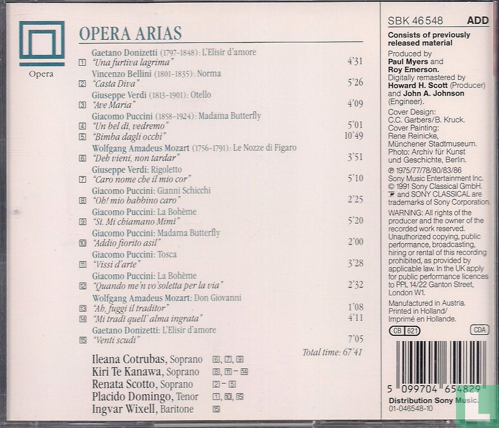 Opera Arias 