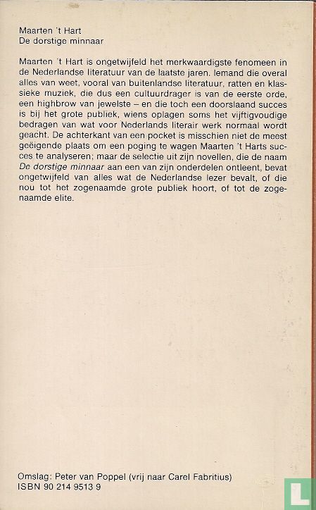 De dorstige minnaar