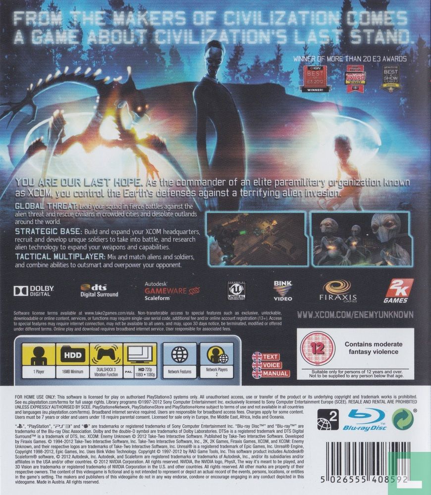 XCOM: Enemy Unknown