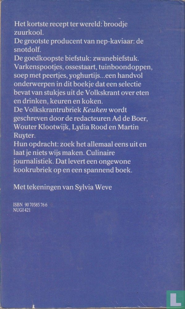 Eten uit de krant