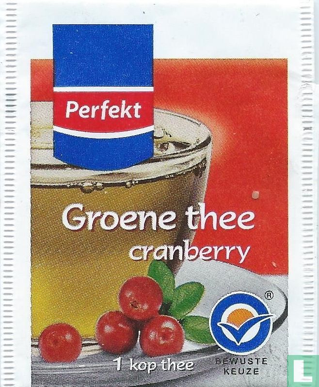 Groene thee cranberry
