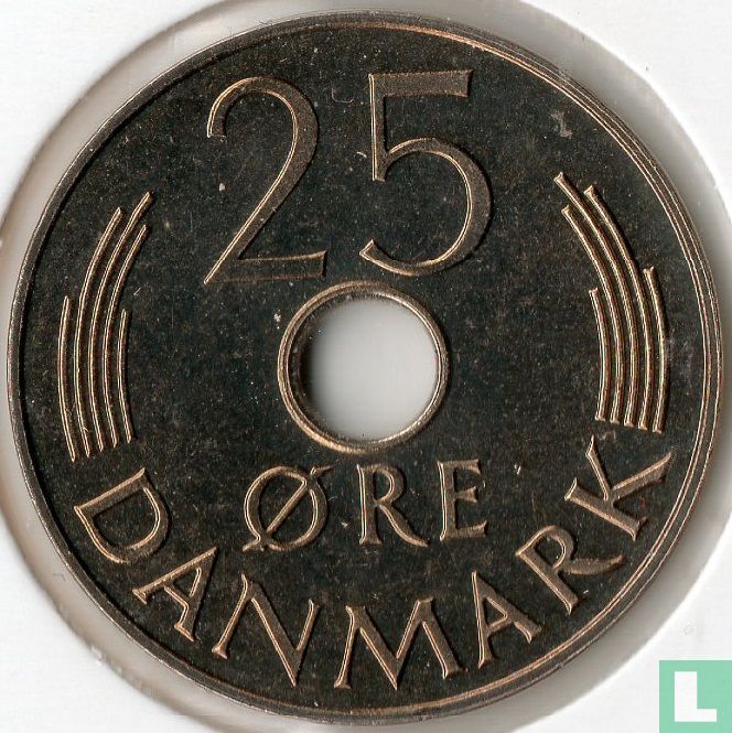 Danemark 25 øre 1979