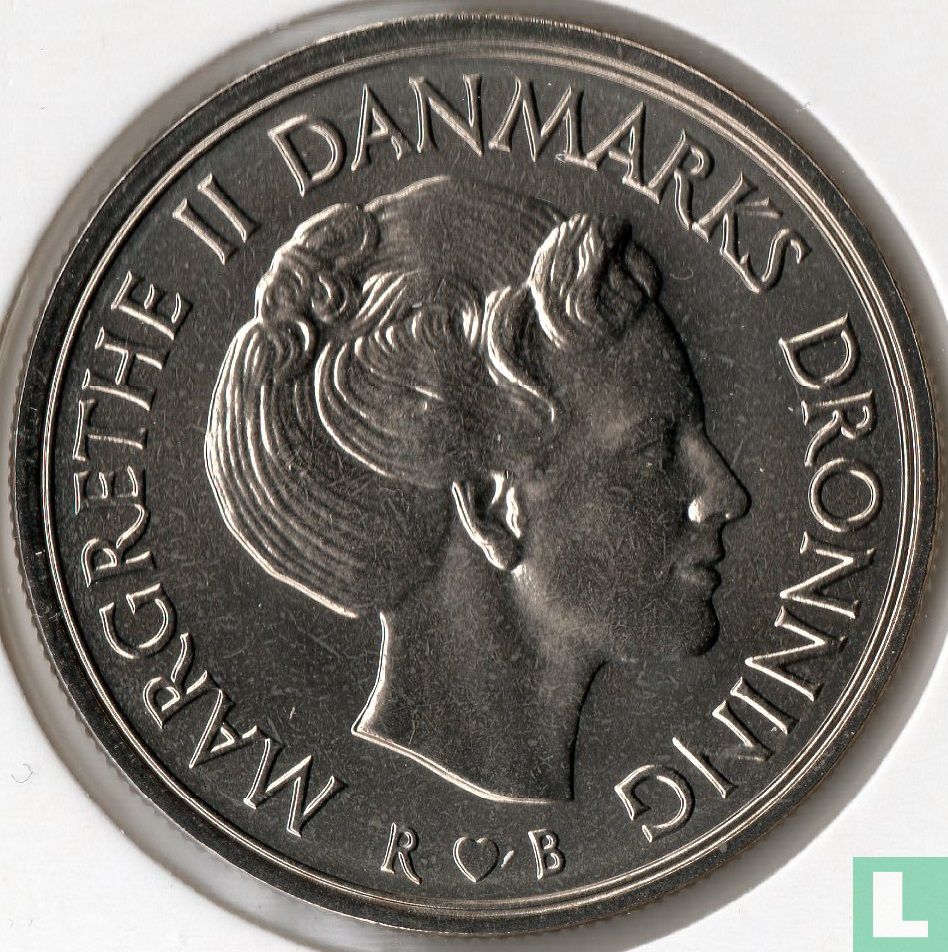 Denmark 5 kroner 1982
