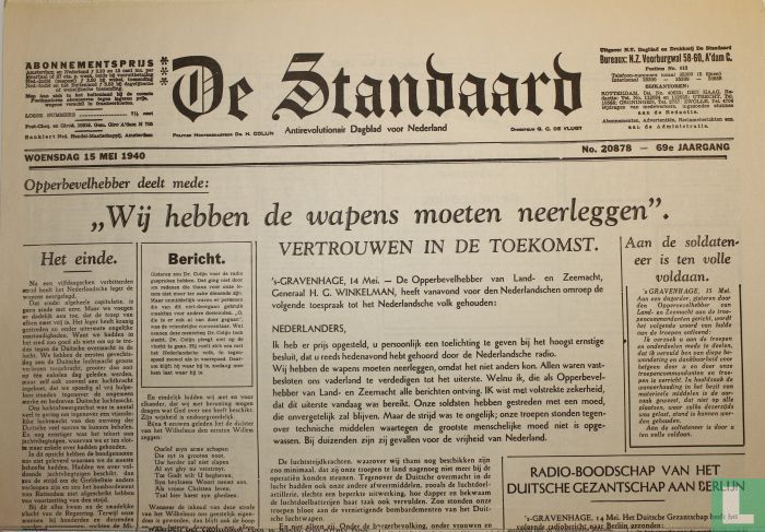 Nederland capituleert