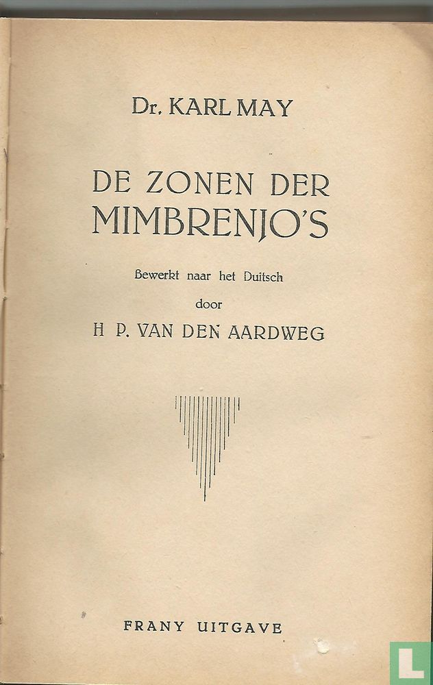 De zonen der Mimbrenjo's
