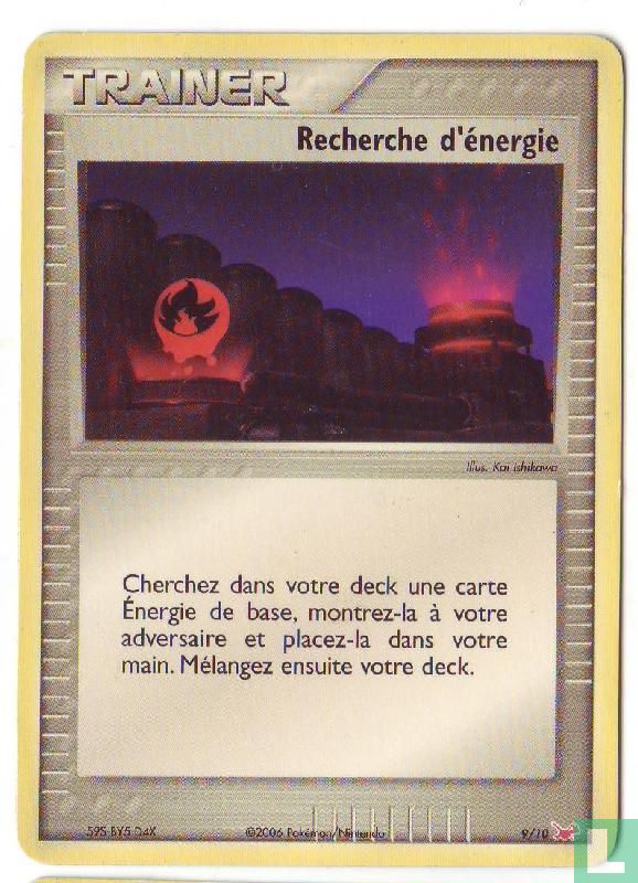 Recherche d'énergie