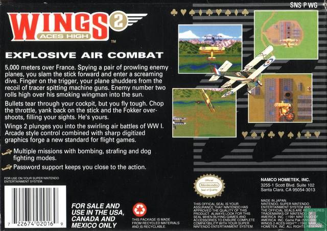 Wings 2: Aces High