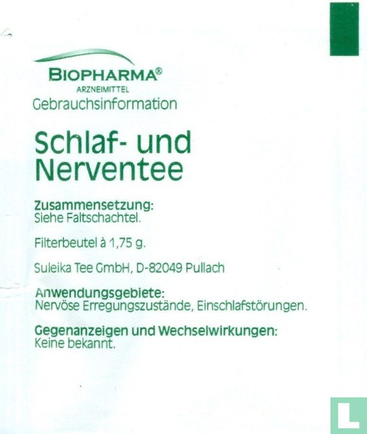 Schlaf- und Nerventee