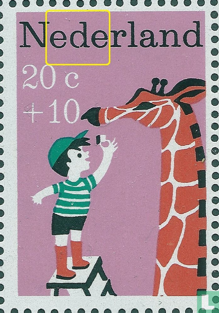 Kinderzegels (PM6)
