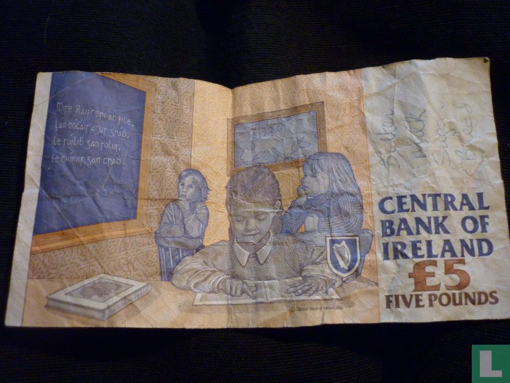 IRELAND 5 POUNDS
