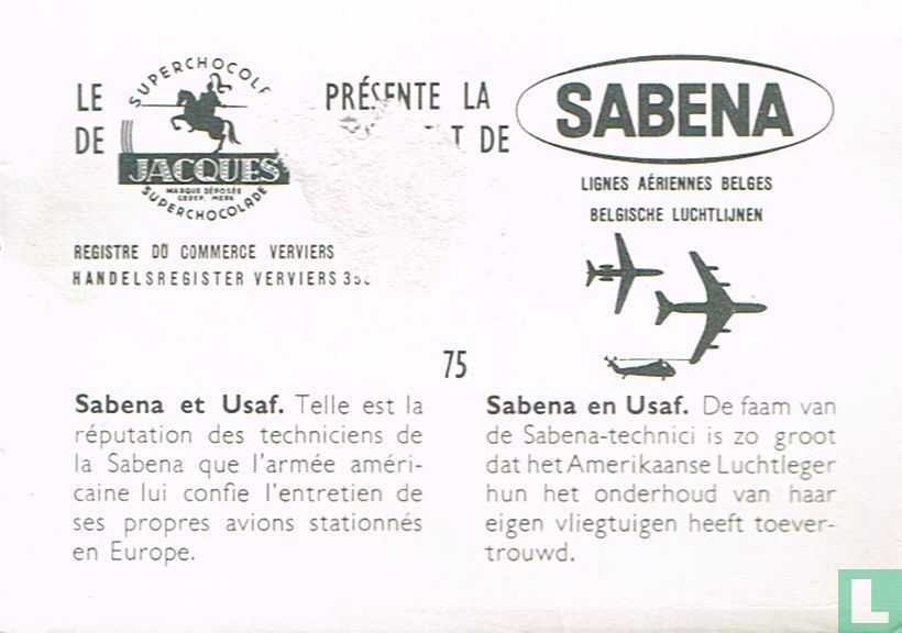 Sabena en Usaf.