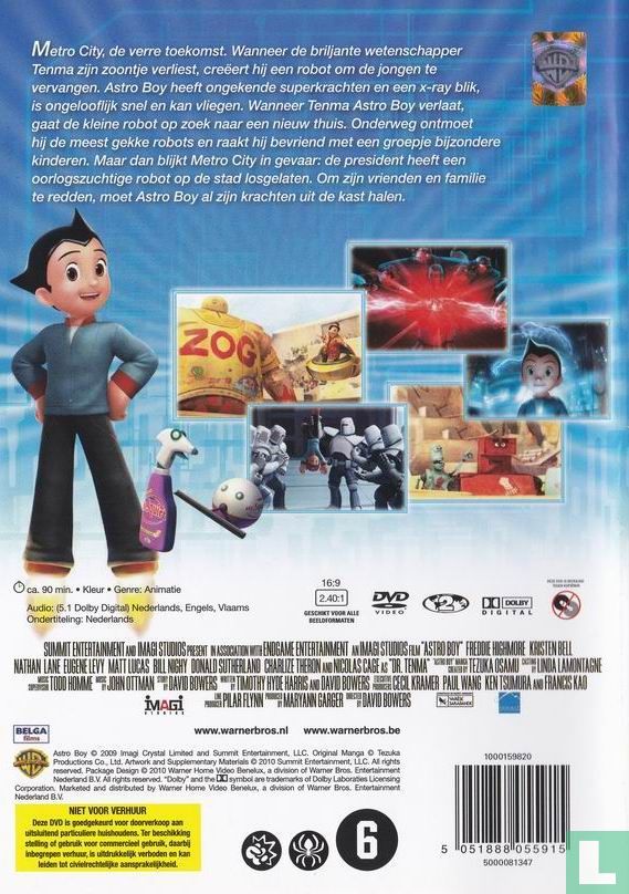 Astro Boy DVD (2010) - DVD - LastDodo