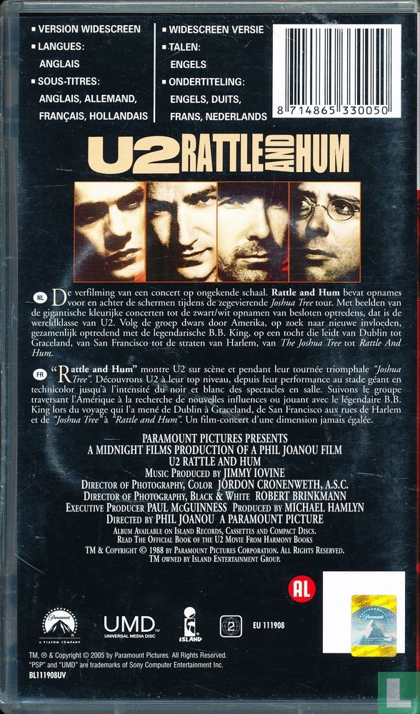 U2 Rattle and Hum
