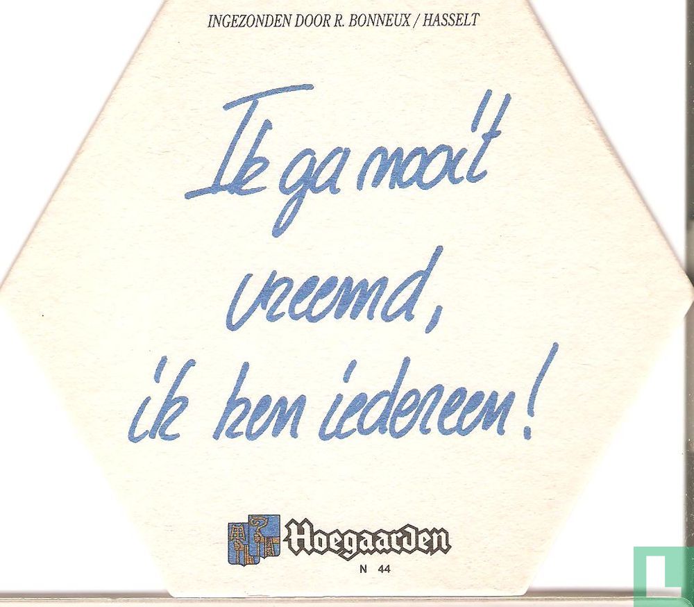 N 44 - Ik ga nooit vreemd, ik ken iedereen
