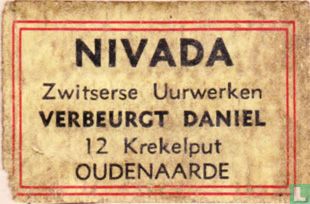 Nivada - Verbeurgt Daniel