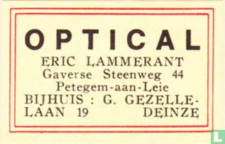 Optical - Eric Lammerant