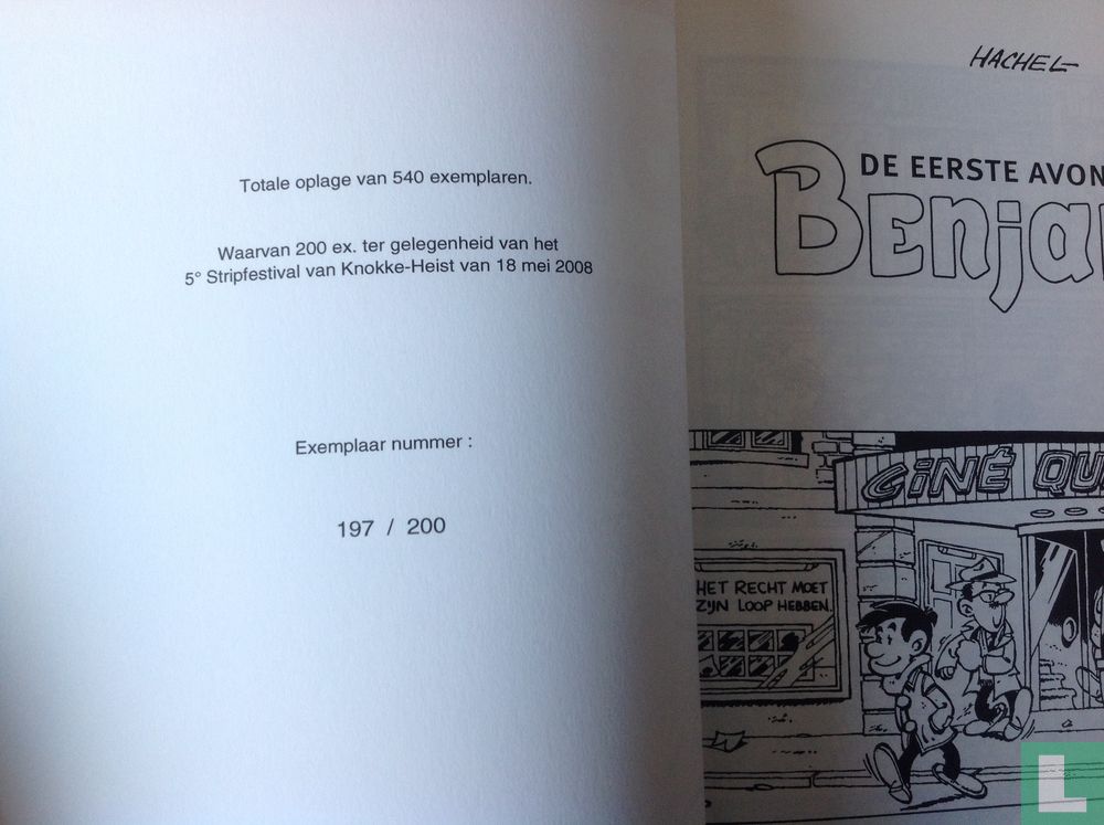De eerste avonturen van Benjamin