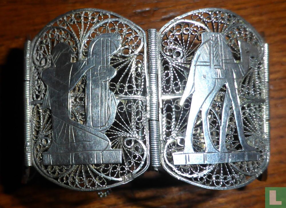 Egyptische Armband Zilver met Filigraan
