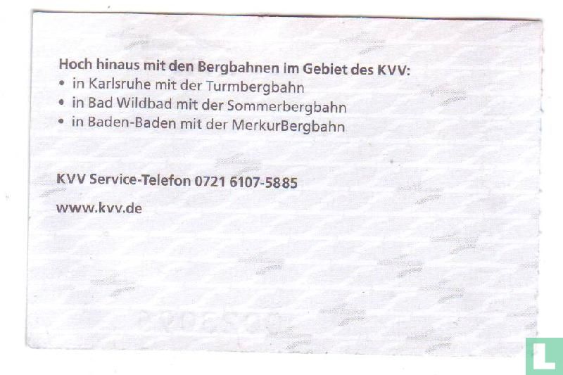 KVV Einzelfahrkarte
